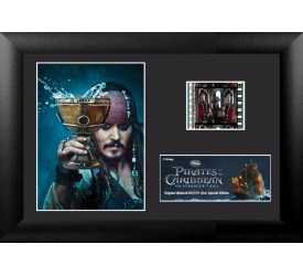 Pirates of the Caribbean On Stranger Tides Framed Mini Film Cell Cheers